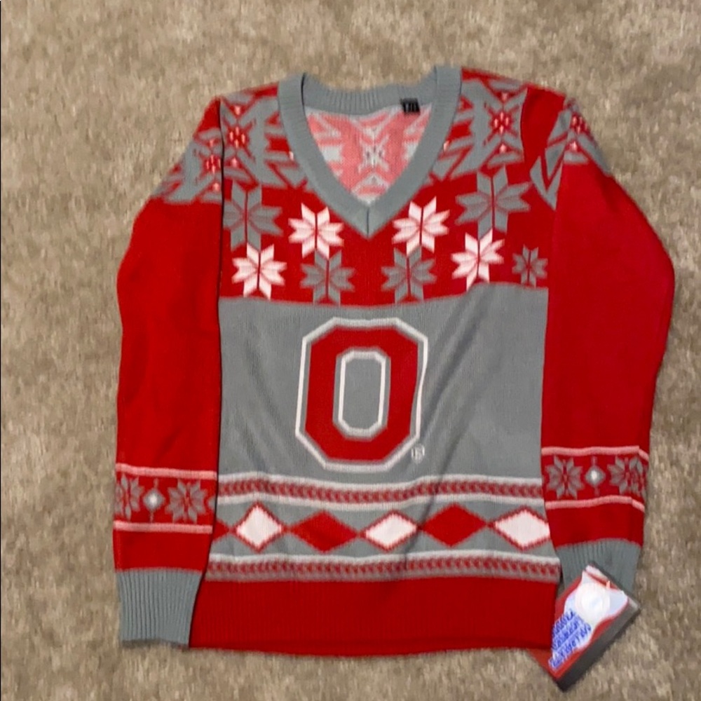 NWT Ohio State Buckeyes sweater